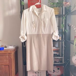 Spense Petite Business Casual Dress With Belt